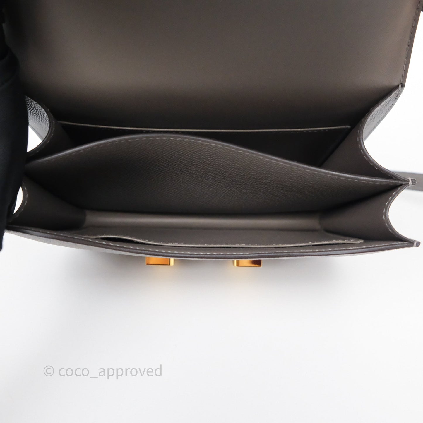 Hermès Constance III Mini Veau Epsom 0L Gris Meyer Gold Hardware