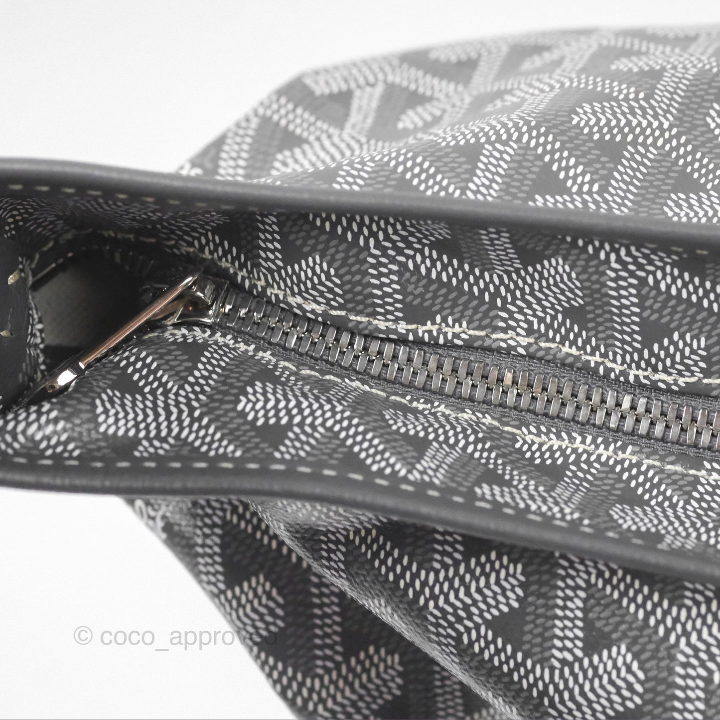 Goyard Bohème Hobo Bag Grey Goyardine Canvas