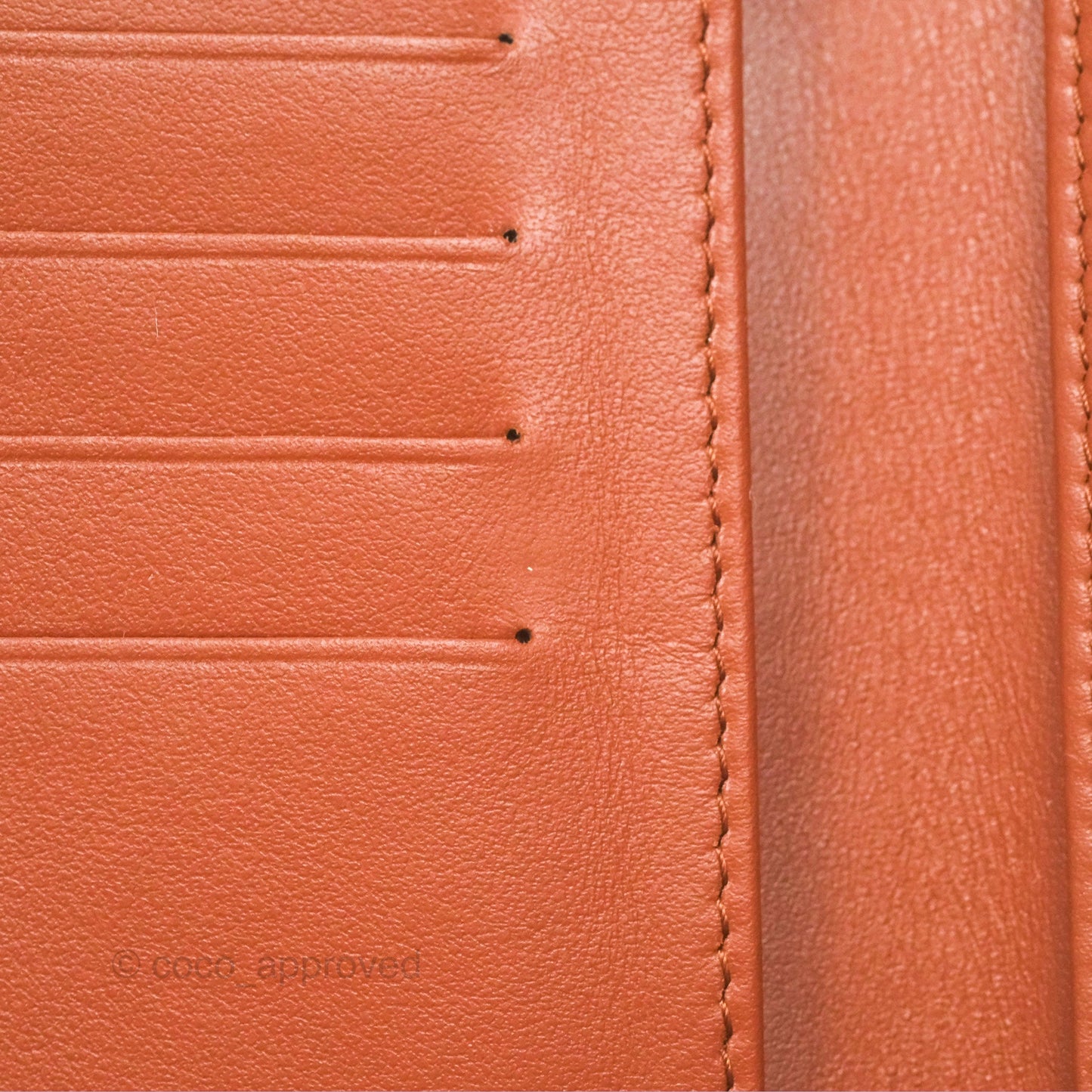 Chanel 19 Quilted Passport Holder Tan Lambskin Gold Hardware