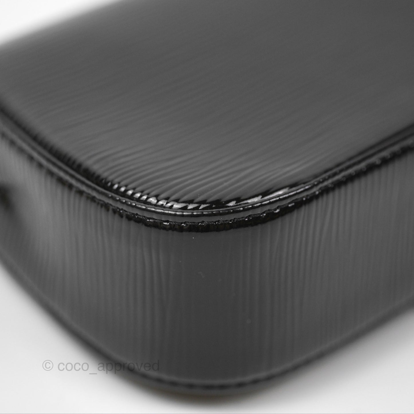 Louis Vuitton Sobe Clutch Black Electric Epi