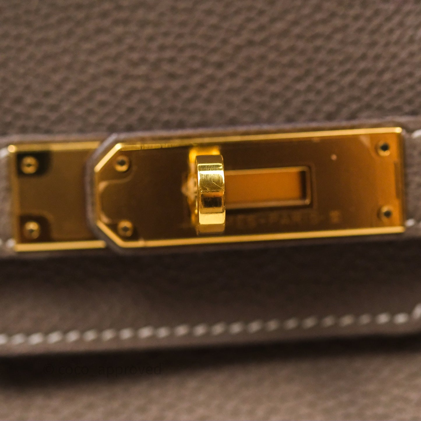 Hermès Birkin 30 Etoupe 18 Togo Gold Hardware