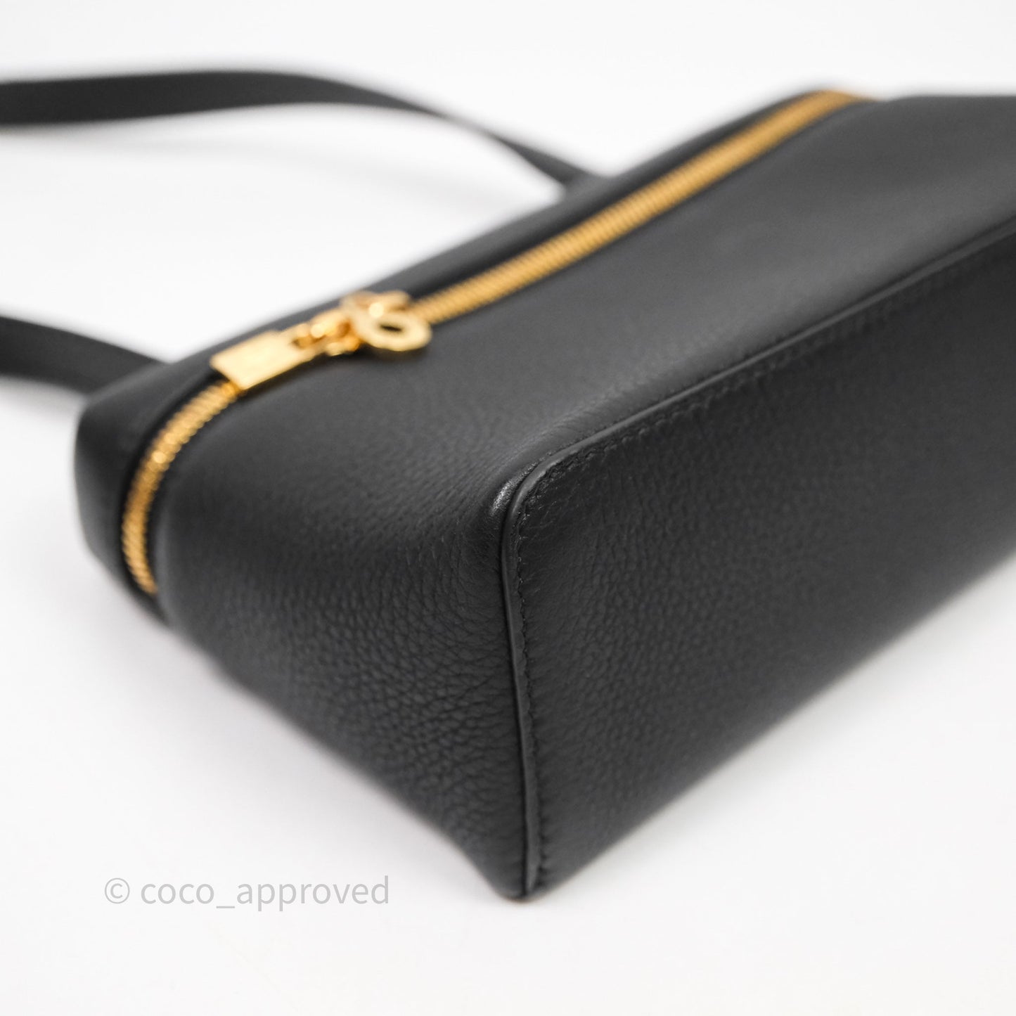 Loro Piana Extra Pocket L19 Black Grained Calfskin