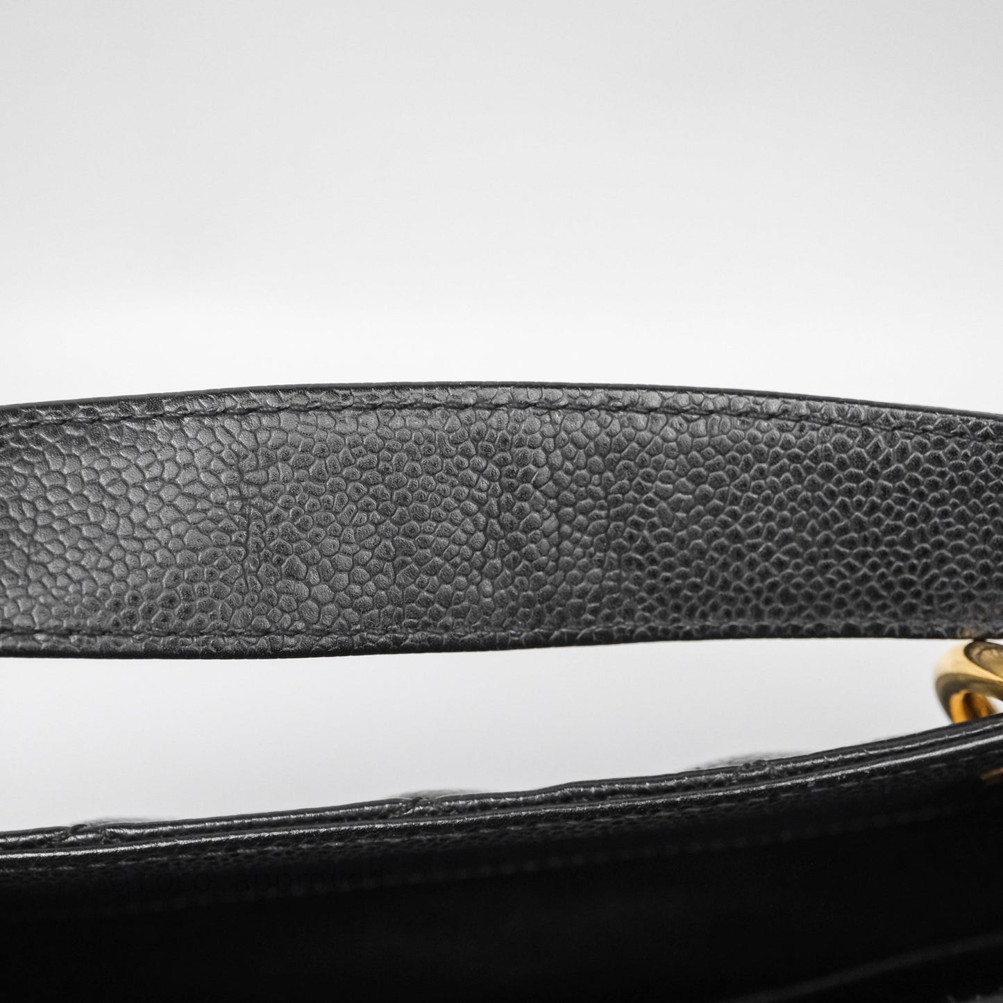 Chanel GST Black Caviar Gold Hardware