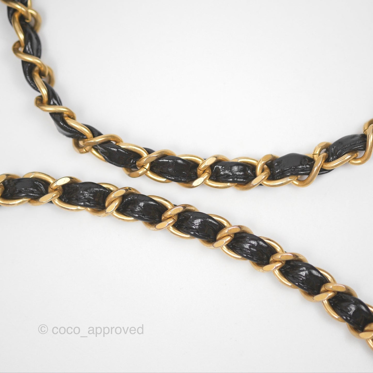 Chanel Medium Quilted Wavy CC Hobo Black Patent Aged Gold Hardware