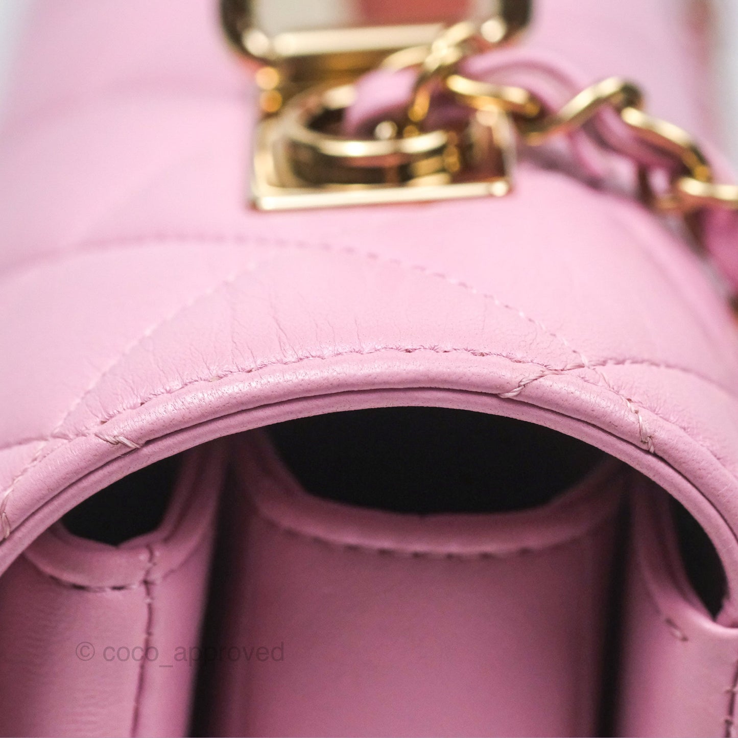 Chanel Medium Trendy CC Pink Lambskin Gold Hardware