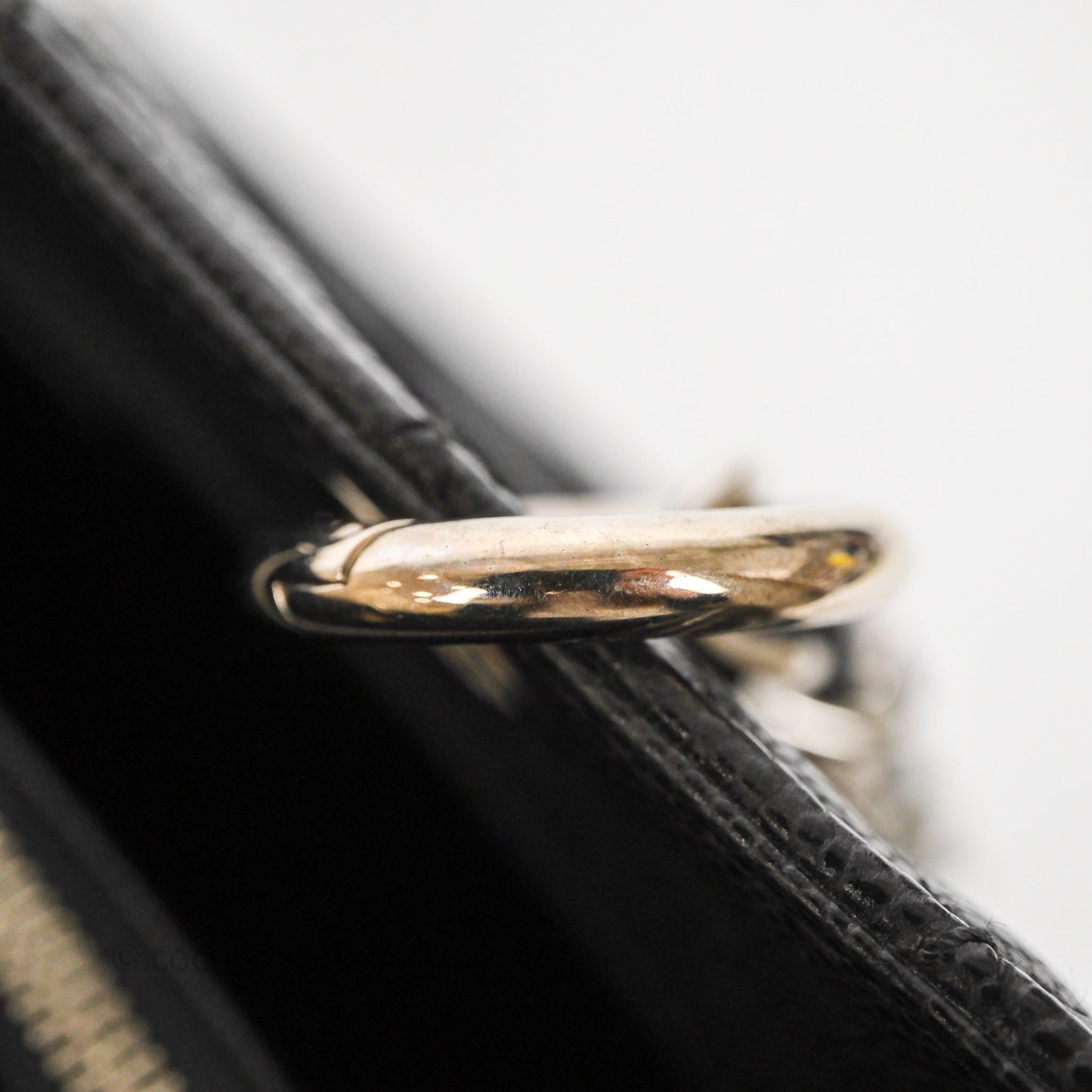 Chanel GST Black Caviar Silver Hardware