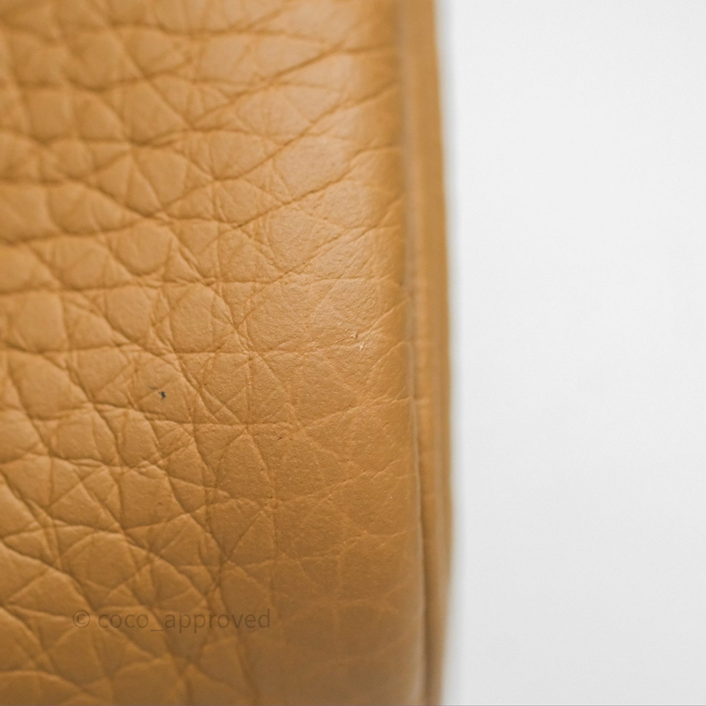 Hermès Mini Lindy 20 Biscuit 4B Clemence Gold Hardware With Rodeo
