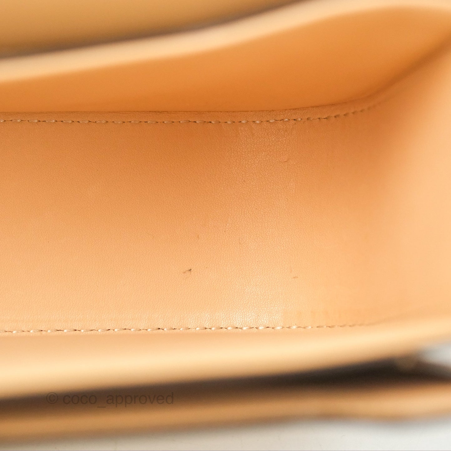Delvaux Lingot Bag Latte Olen Calfskin