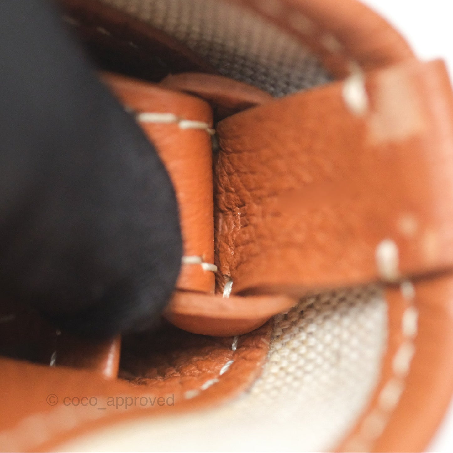 Goyard Petit Flot Bucket Bag Black & Tan Goyardine