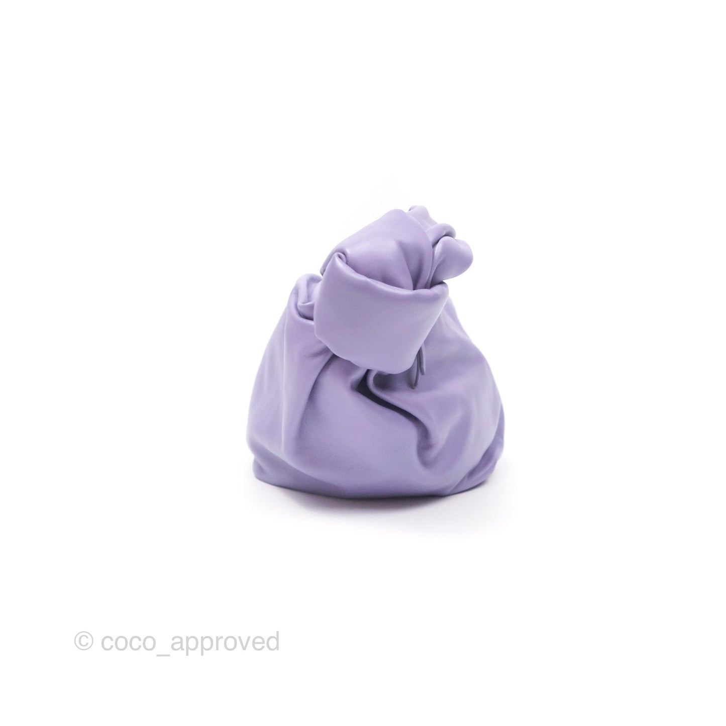 Bottega Veneta Nappa Mini Double Knot Bag Lavender
