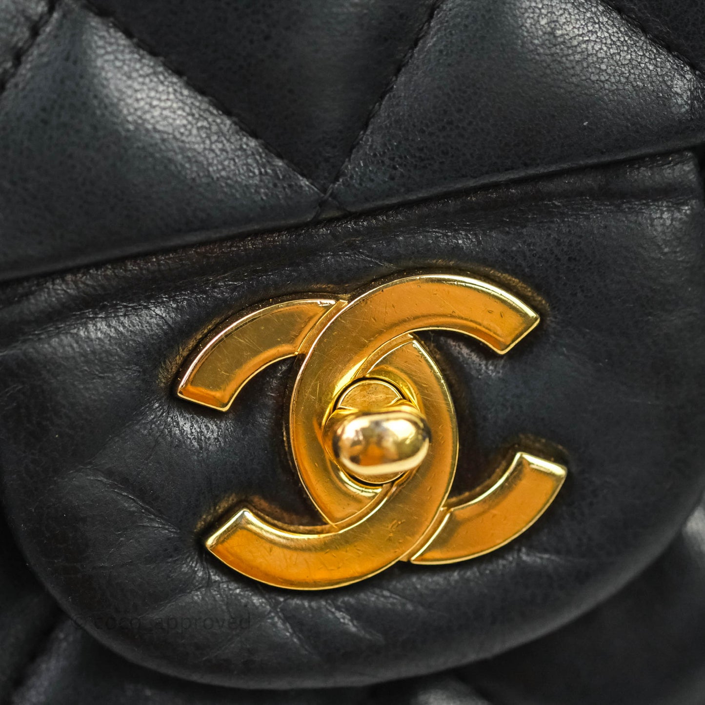 Chanel Jumbo Single Flap Black Lambskin Gold Hardware⁣⁣