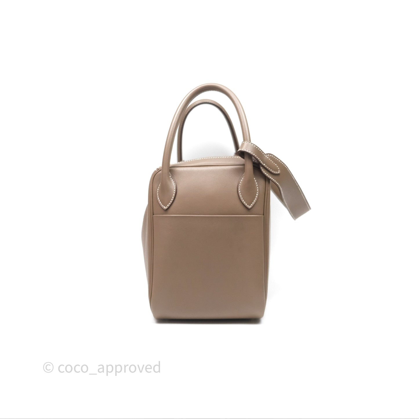 Hermès Lindy 30 Etoupe 18 Swift Gold Hardware