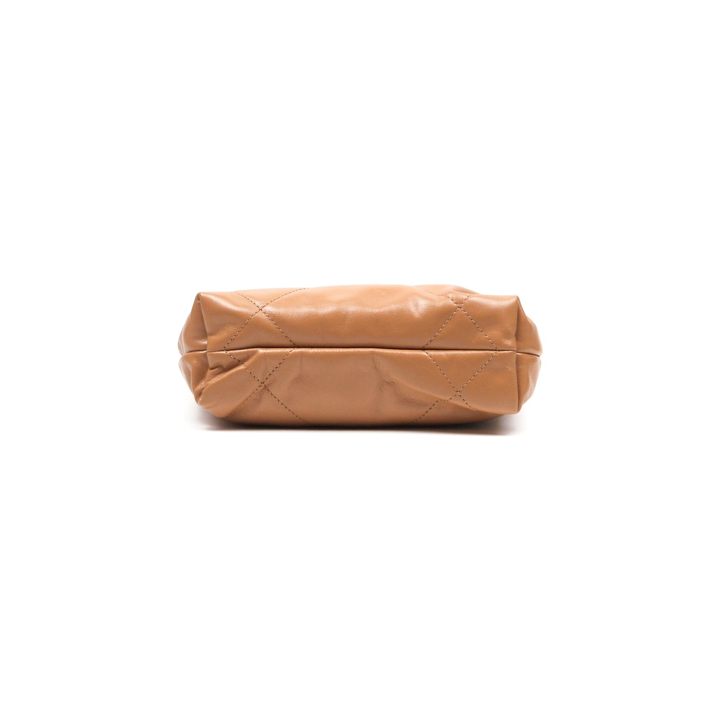 Chanel 22 Mini Bag Caramel Crumpled Calfskin