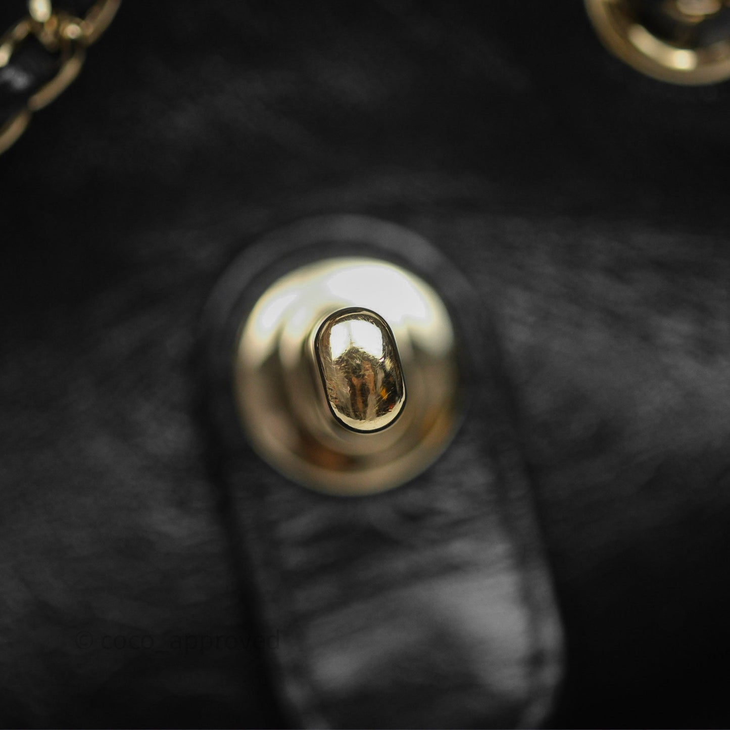 Chanel Quilted Small Duma Drawstring Backpack Black Calfskin Gold Hardware