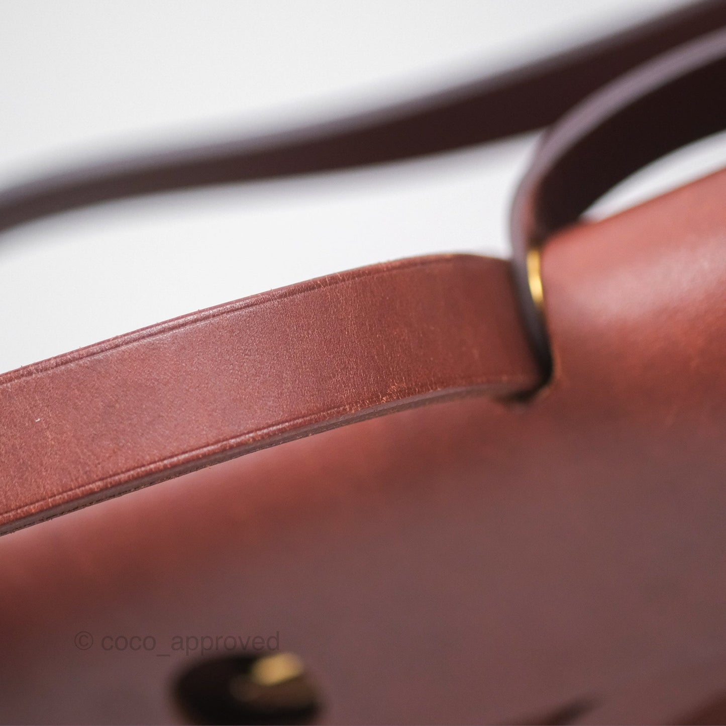 Hermès Herbag Zip 31 Rouge H Gold Hardware