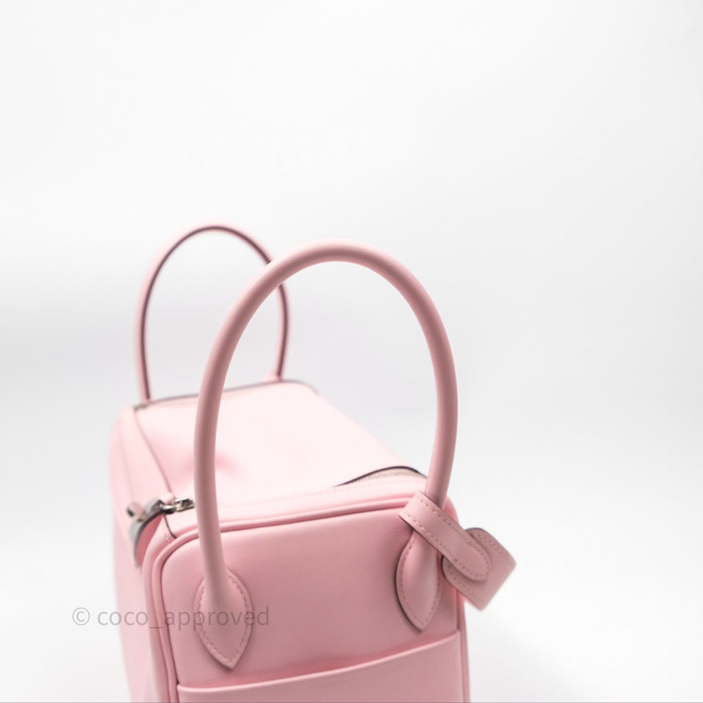 Hermes Lindy 26 Rose Sakura Pink 3Q Swift Palladium Hardware