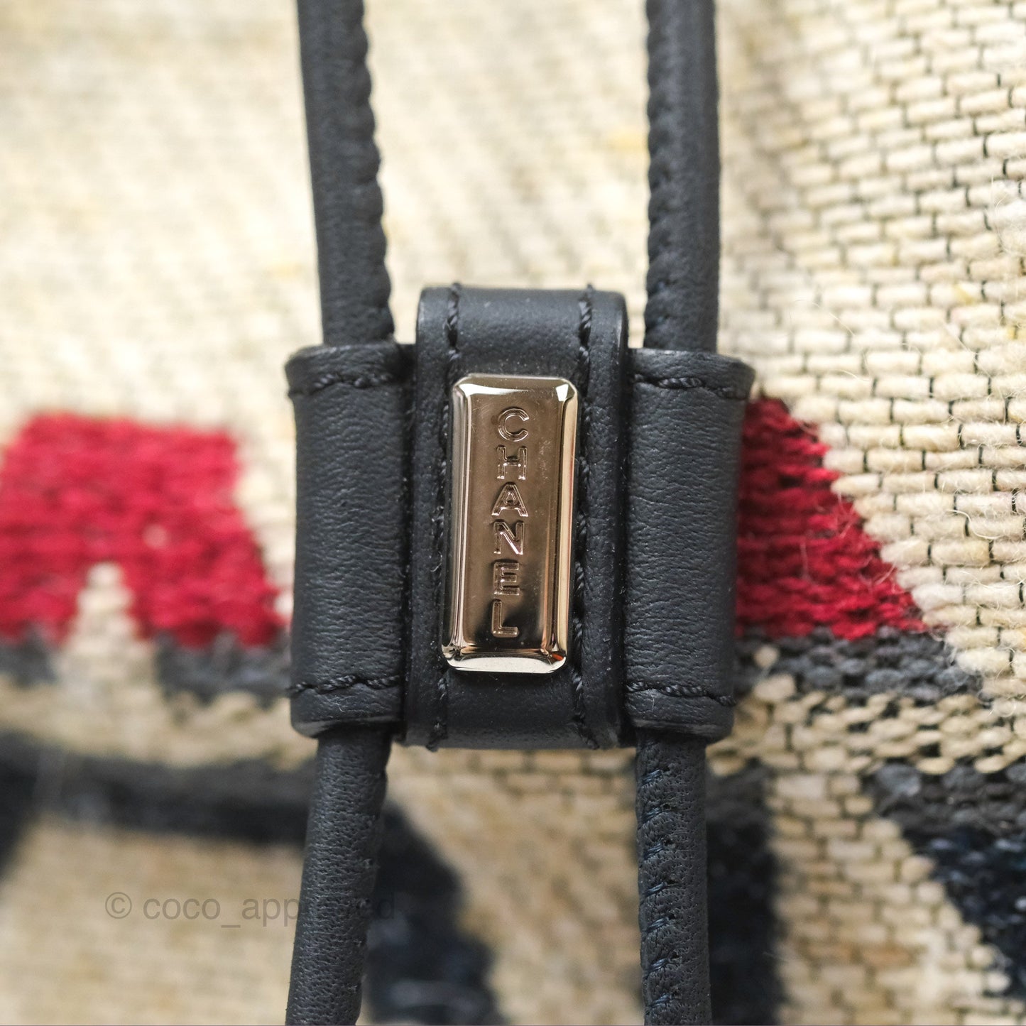 Chanel Canvas Deauville Backpack Beige