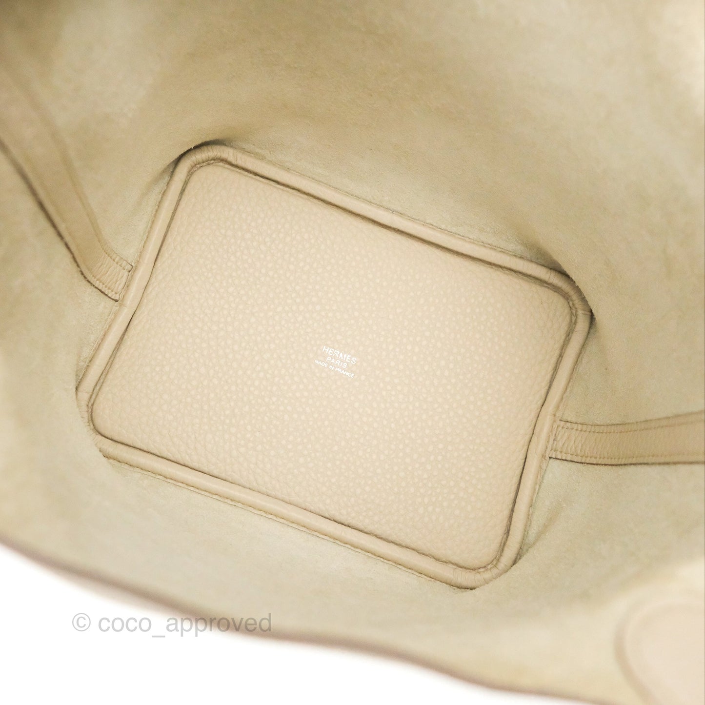 Hermès Picotin 18 Beton Clemence Palladium Hardware