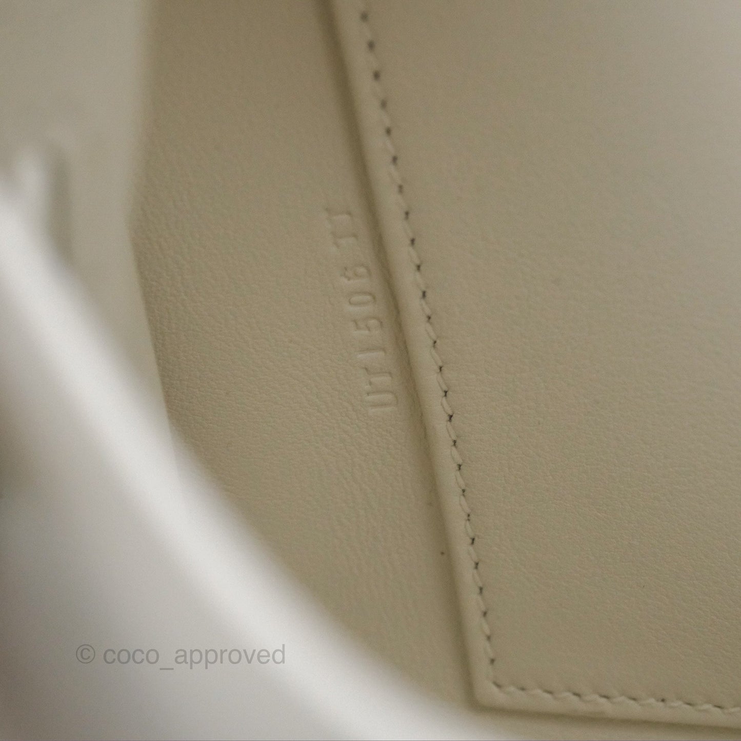 Hermès Kelly Danse II Bag White Evercolor Gold Hardware
