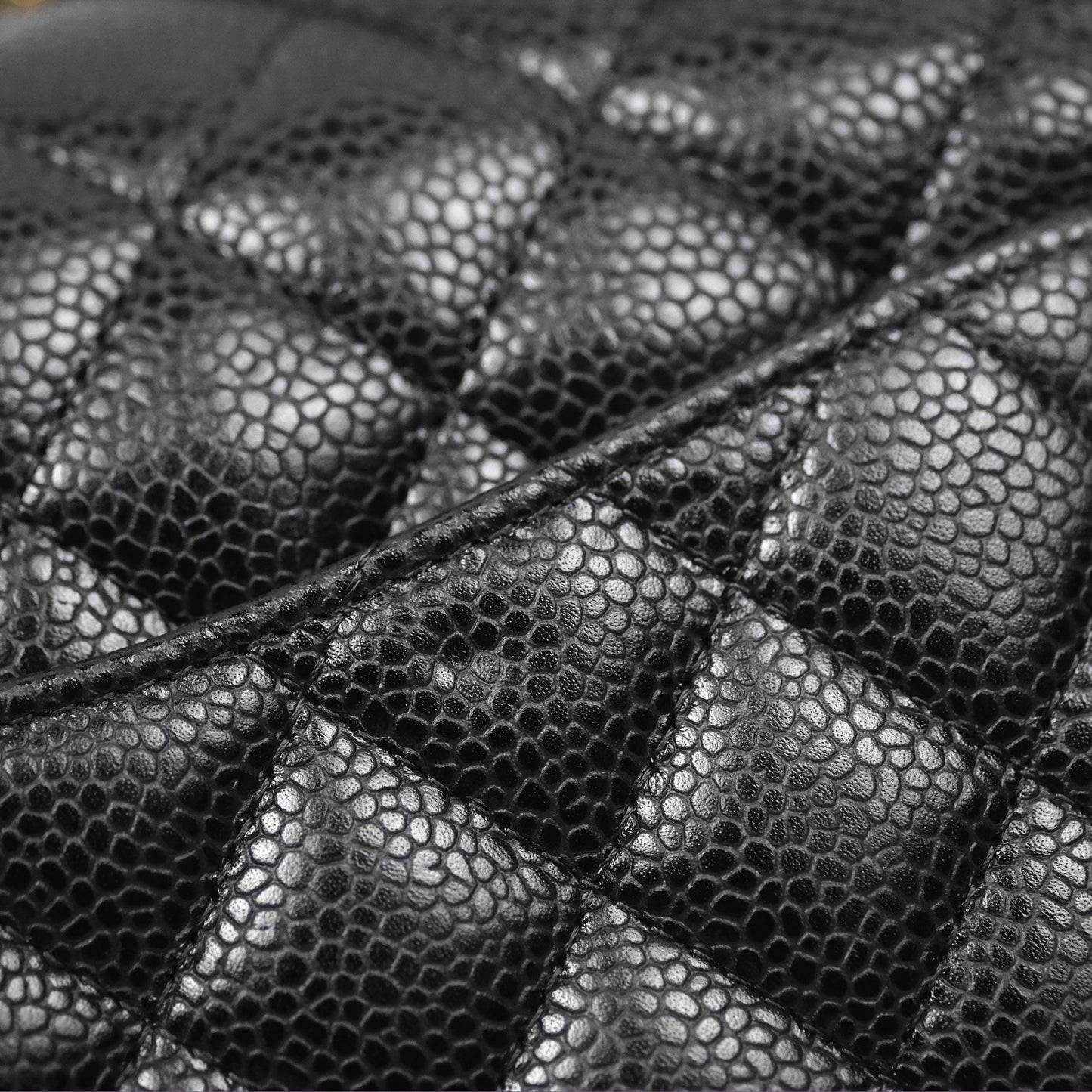Chanel Small Classic Quilted Flap Black Caviar Gold Hardware