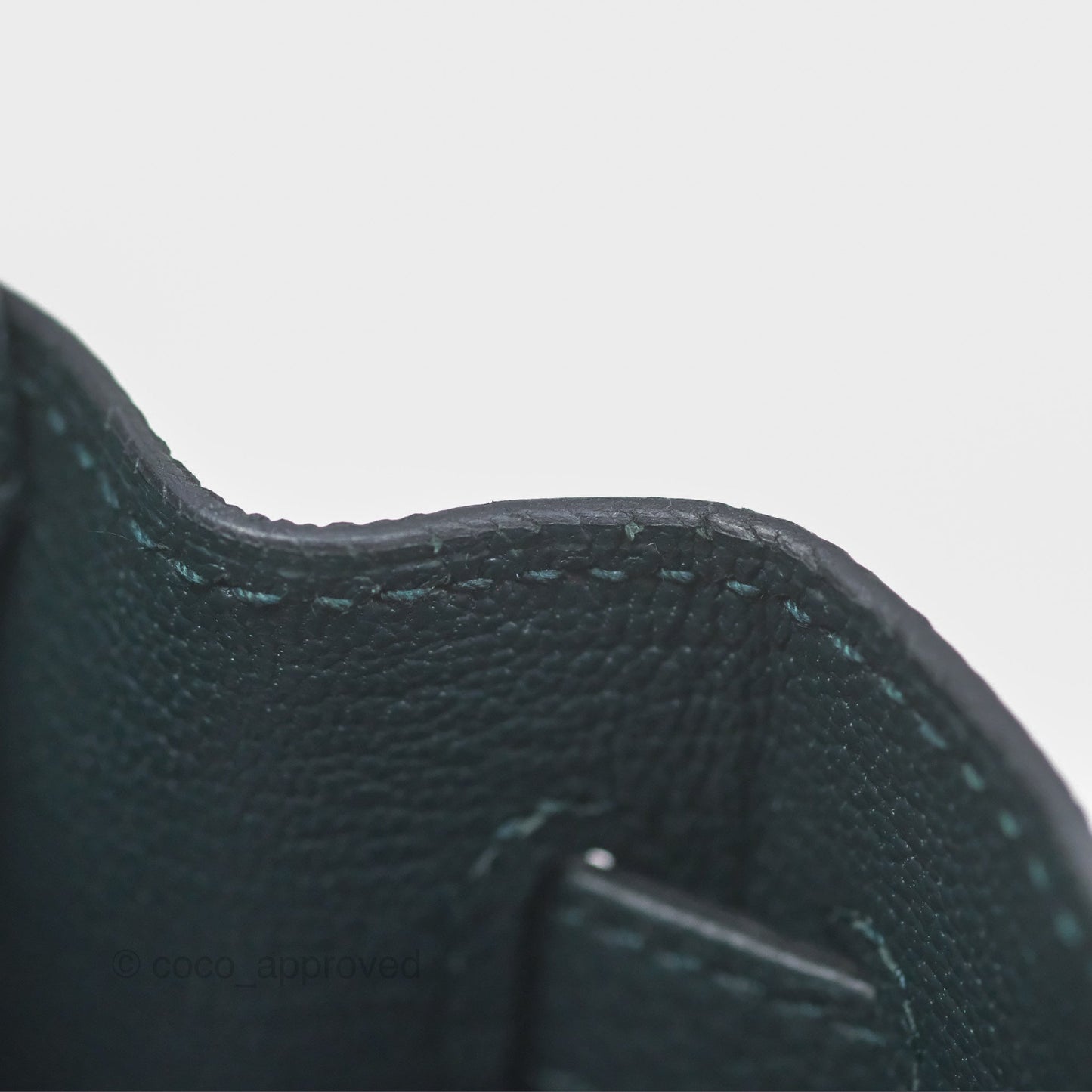 Hermès Birkin 25 Retourne Vert Cypres 6O Togo Gold Hardware