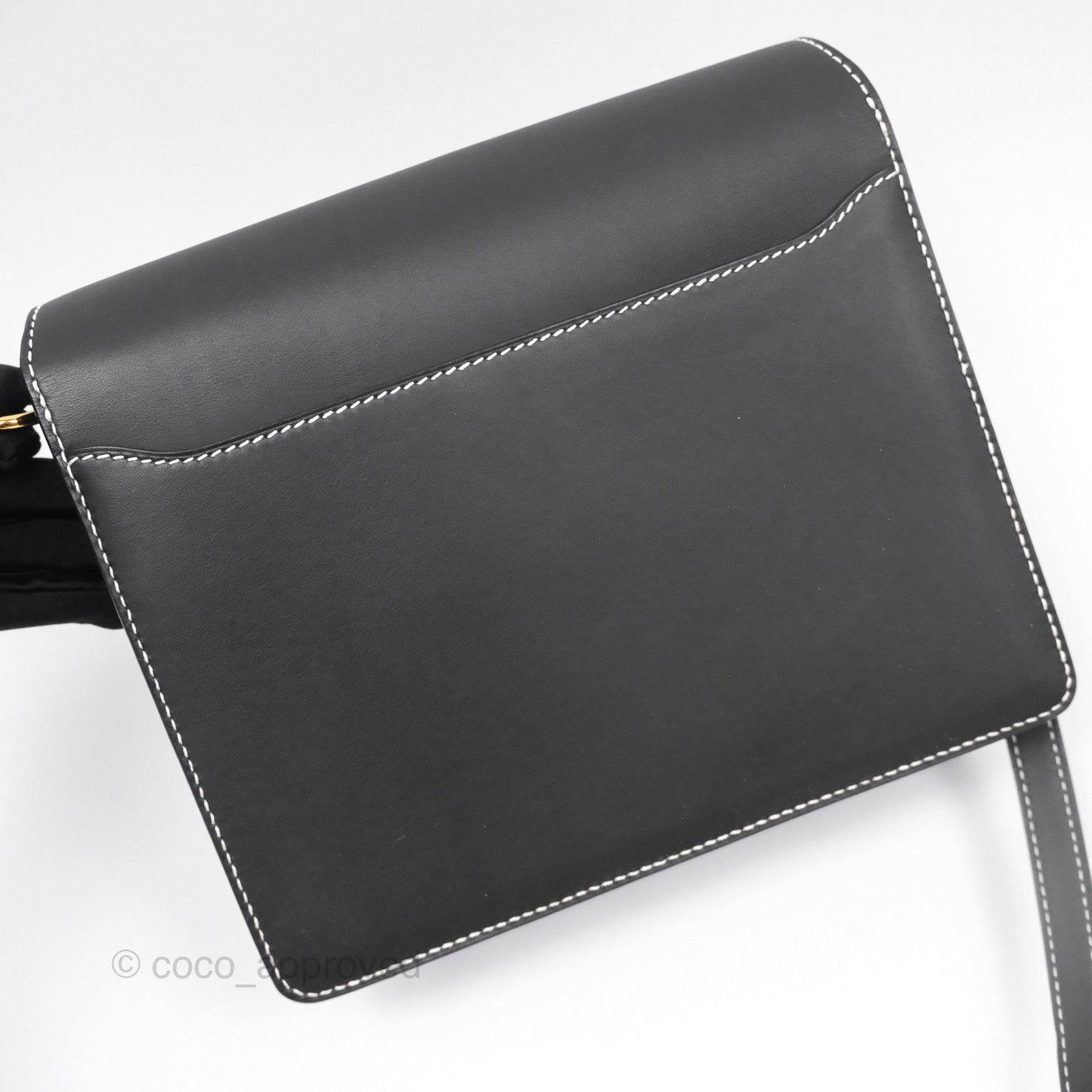 Hermès Roulis 23 Noir 89 Sombrero Gold Hardware