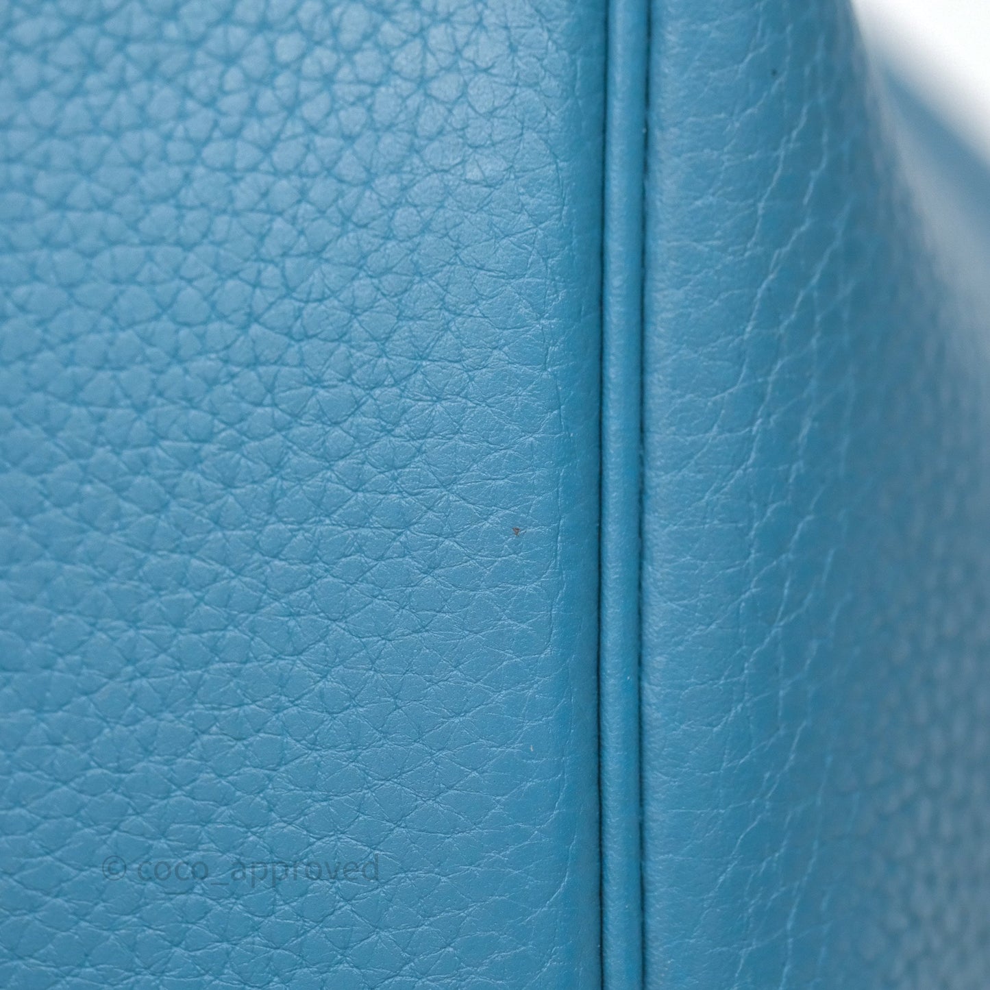 Hermès Picotin 18 Blue Jean 75 Clemence Palladium Hardware