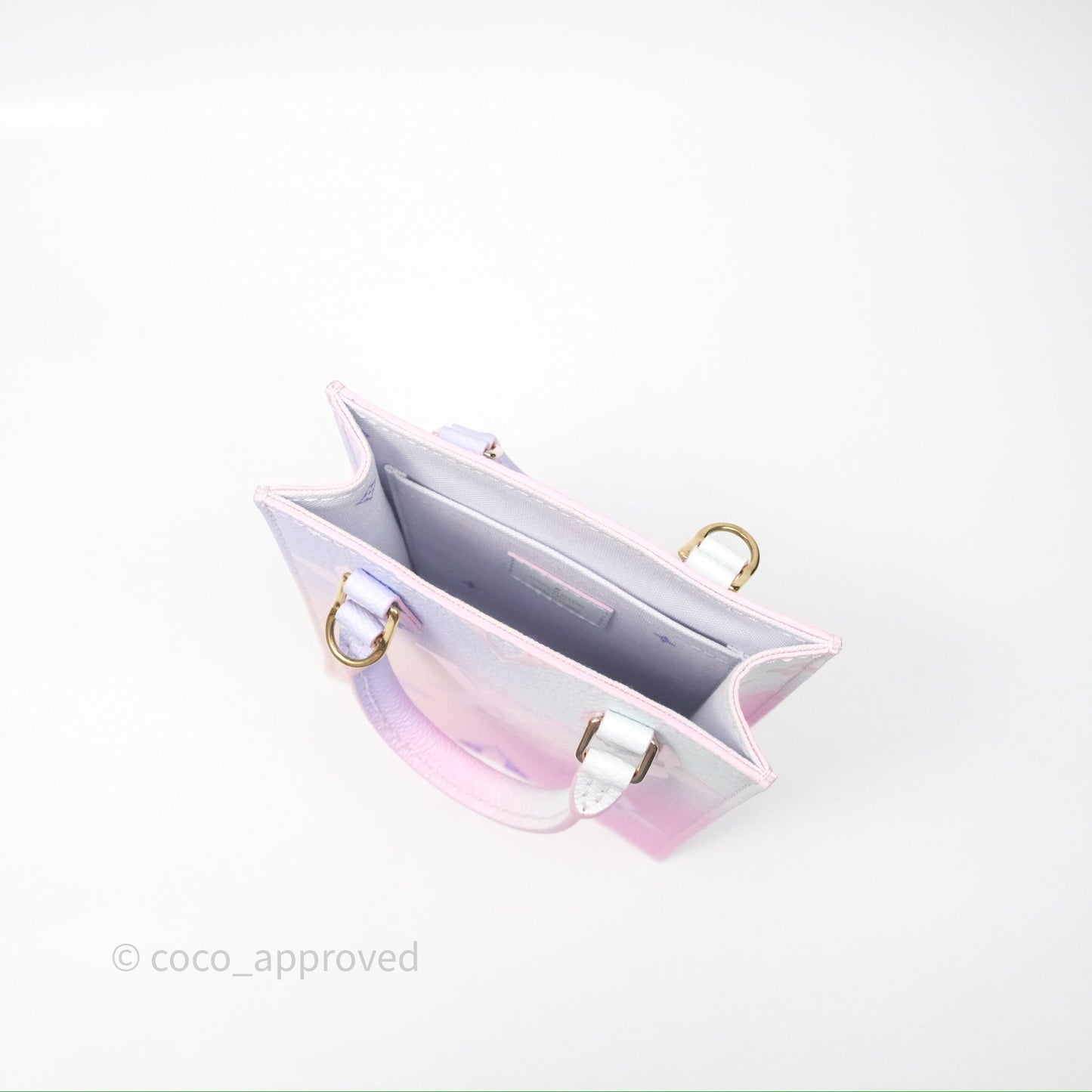 Louis Vuitton Petit Sac Plat Bag Sunrise Pastel