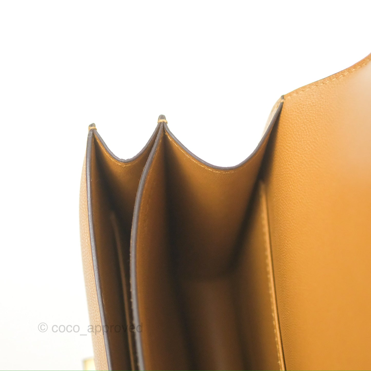 Hermès Constance Mini 18cm Kraft Chevre Mysore Gold Hardware