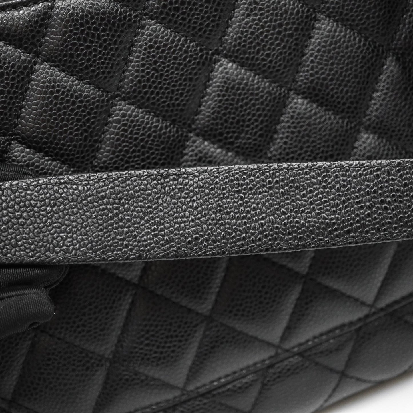 Chanel GST Black Caviar Gold Hardware