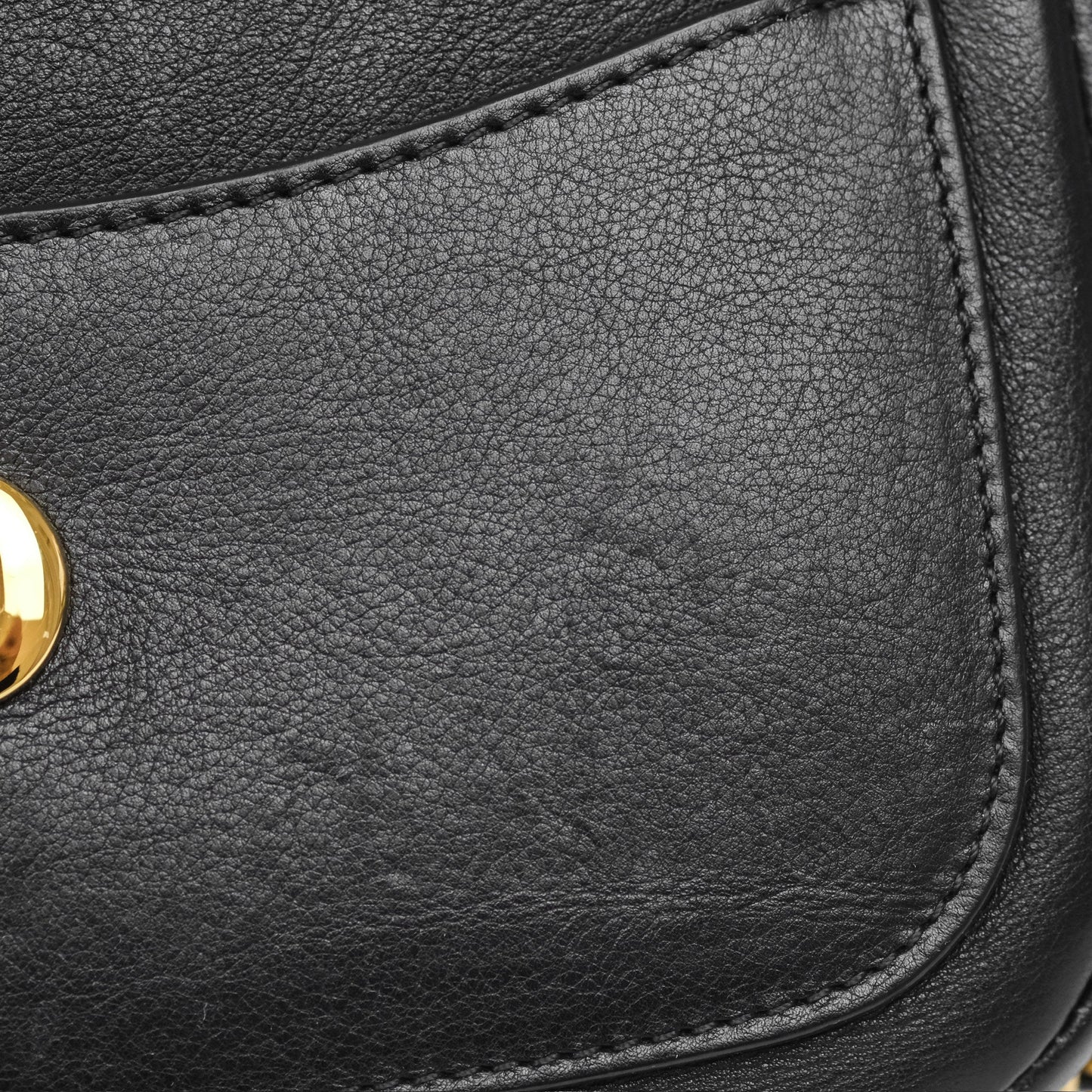 Chanel Small Precious Union Flap Black Calfskin Gold & Silver Hardware
