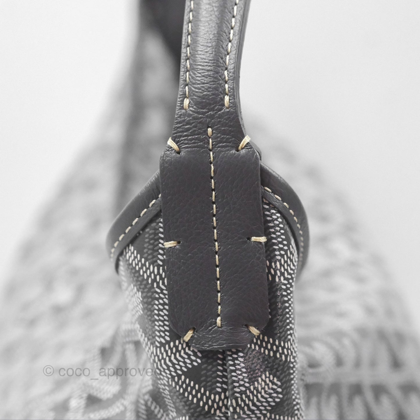 Goyard Bohème Hobo Bag Grey Goyardine Canvas