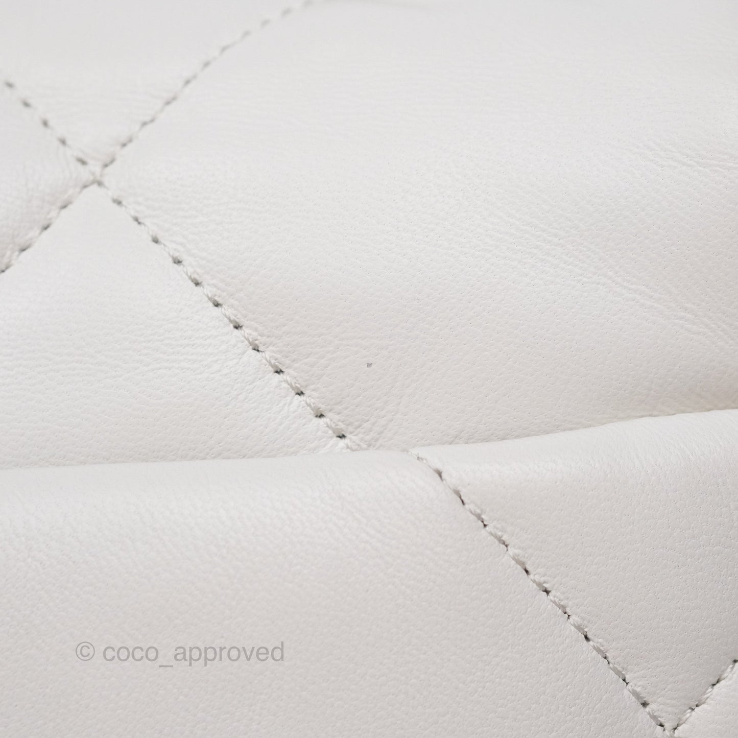Chanel 19 Small White Mixed Hardware