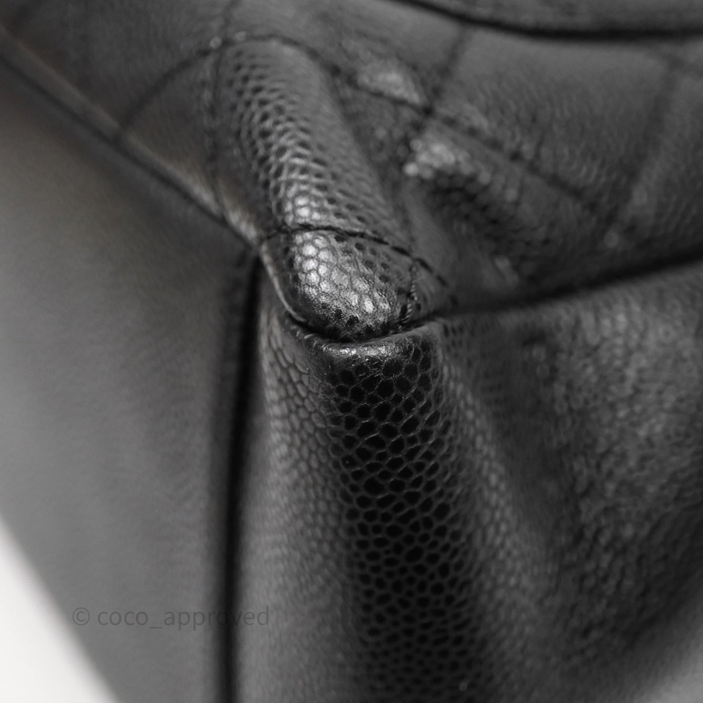 Chanel GST Black Caviar Gold Hardware