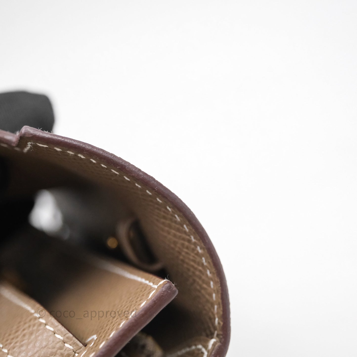 Hermès Kelly To Go Wallet Etoupe 18 Epsom Gold Hardware
