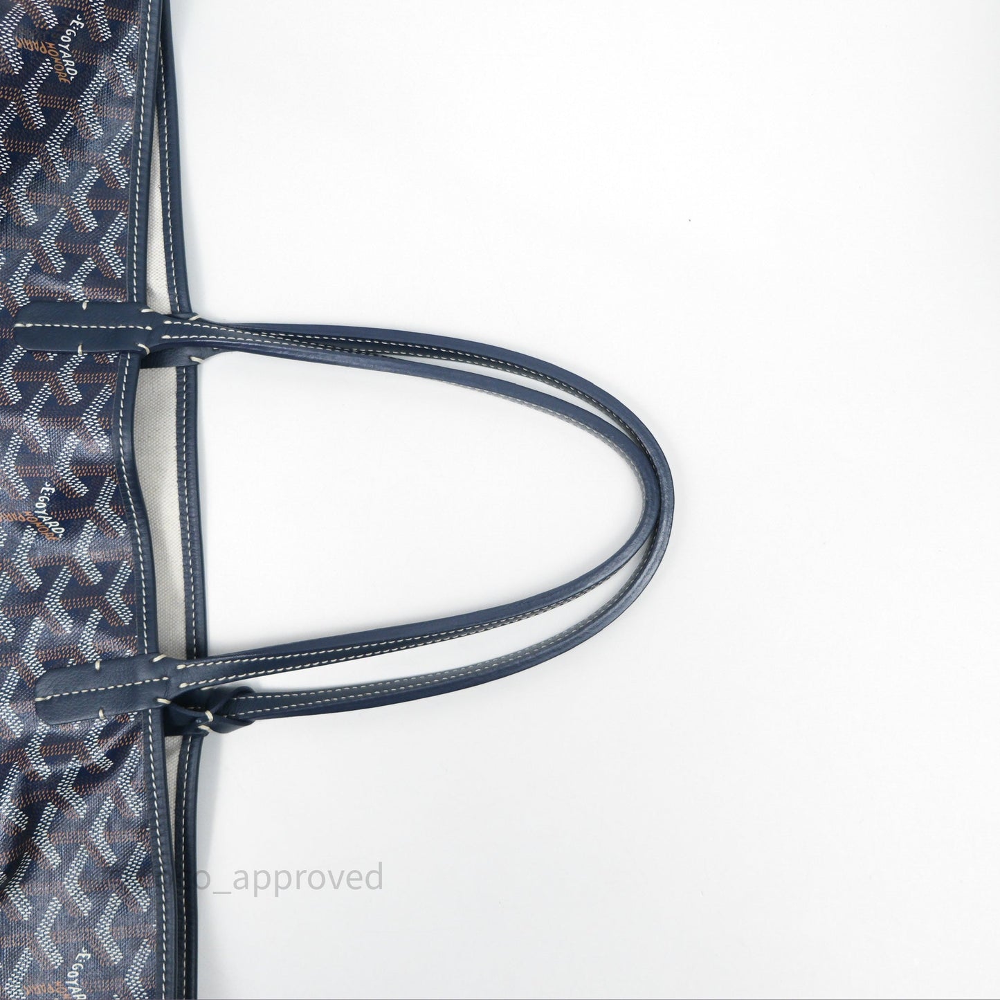 Goyard St Louis Tote PM Navy