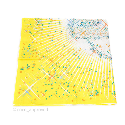 Hermes Magic Kelly Scarf Yellow 90