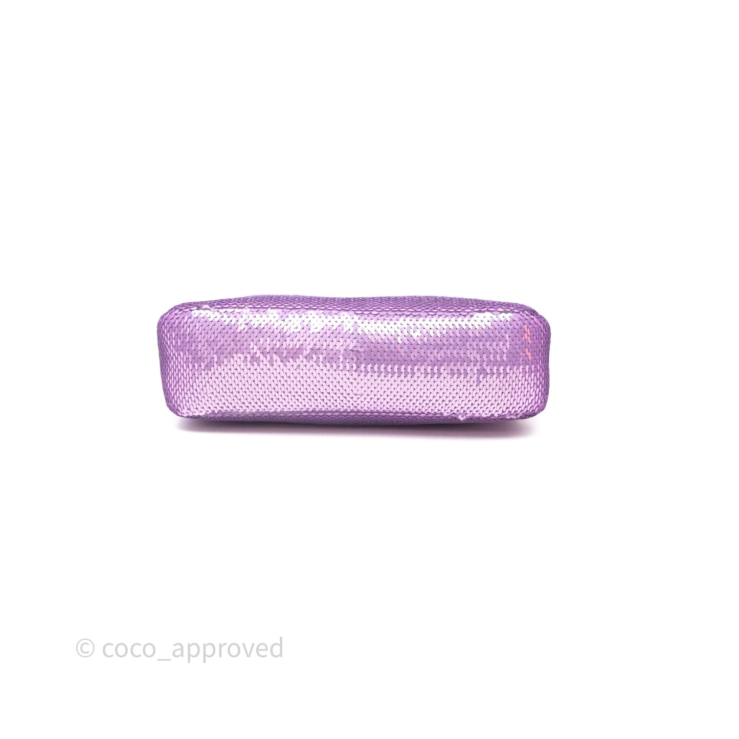 Prada Re-Edition 2000 Nylon Mini Hobo Bag Purple Sequin