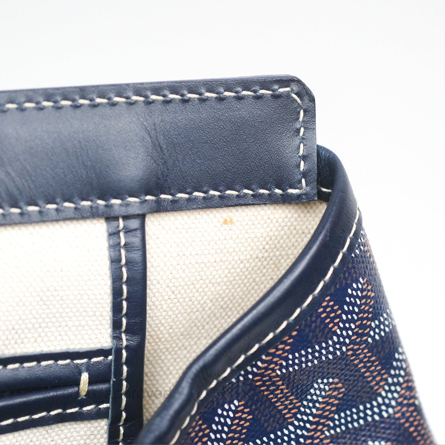Goyard Goyardine Bellechasse PM Navy