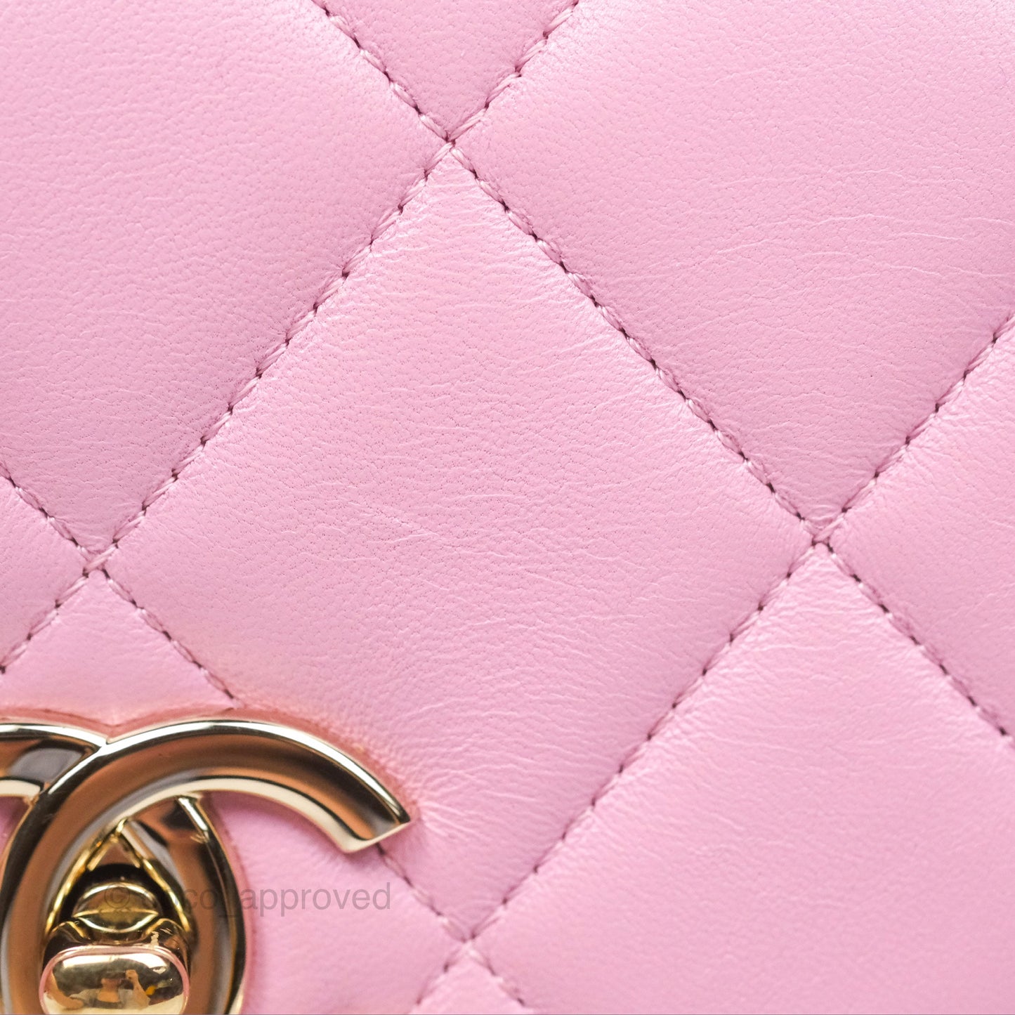 Chanel Medium Trendy CC Pink Lambskin Gold Hardware