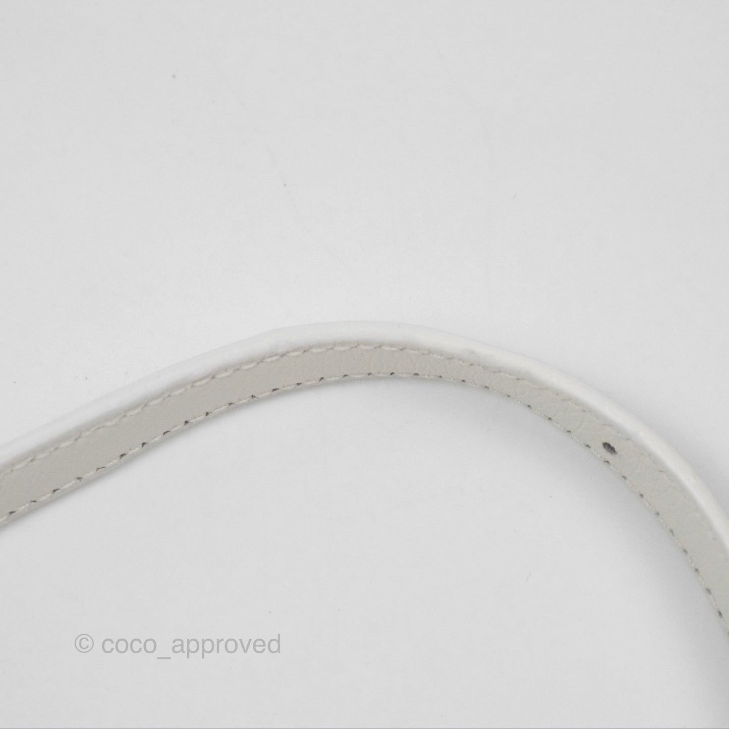 Hermès Kelly Danse II Bag White Evercolor Gold Hardware
