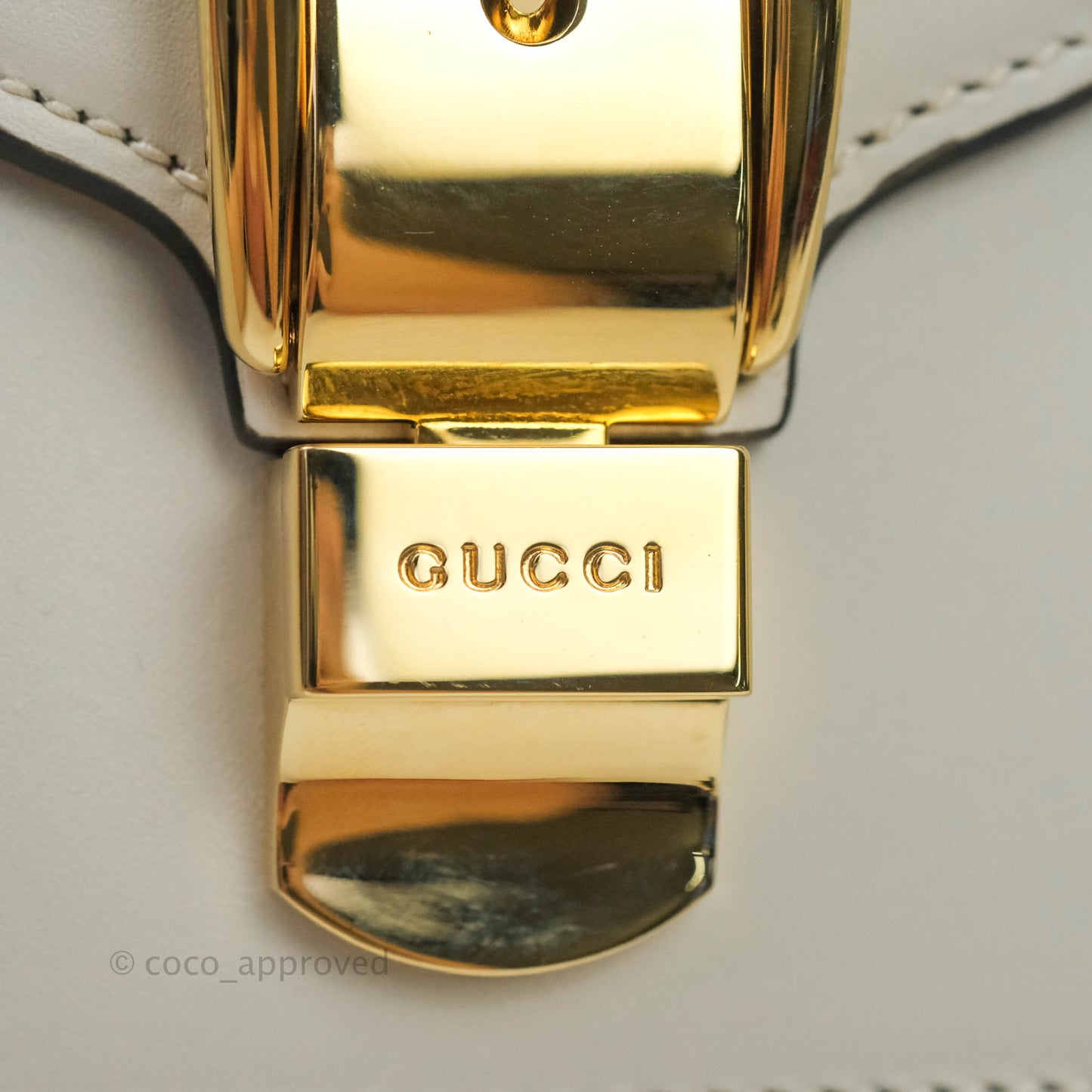 Gucci Sylvie Mini White Calfskin Bag⁣ ⁣⁣⁣⁣⁣⁣⁣⁣⁣⁣⁣⁣⁣⁣⁣⁣