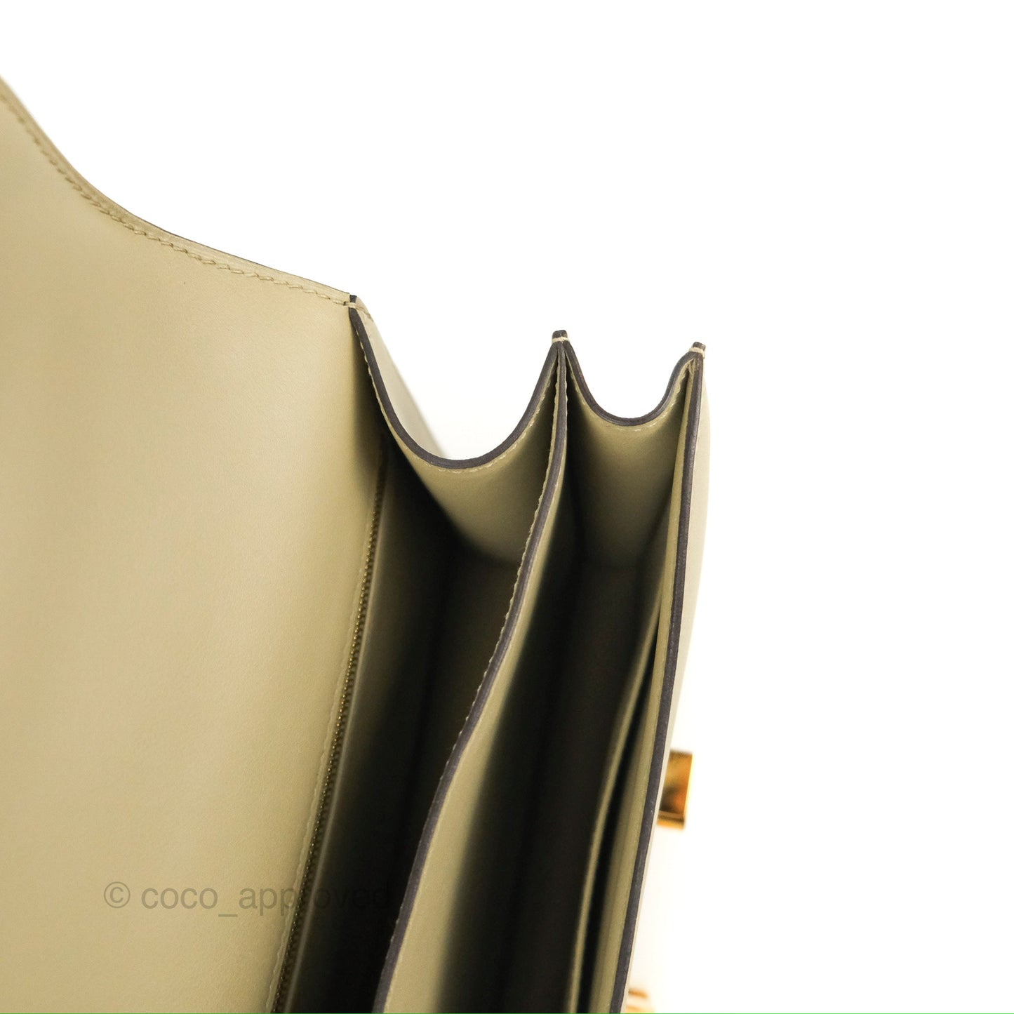 Hermès Constance 24 Sauge Swift Gold Hardware