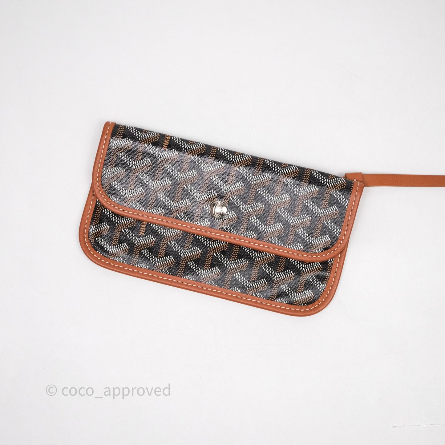 Goyard Saint Louis Tote Bag GM Black/Tan