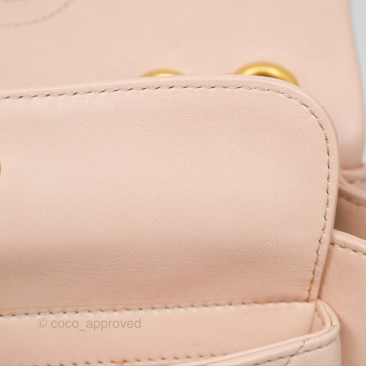 Chanel Flap Bag Pink Aged Gold Hardware