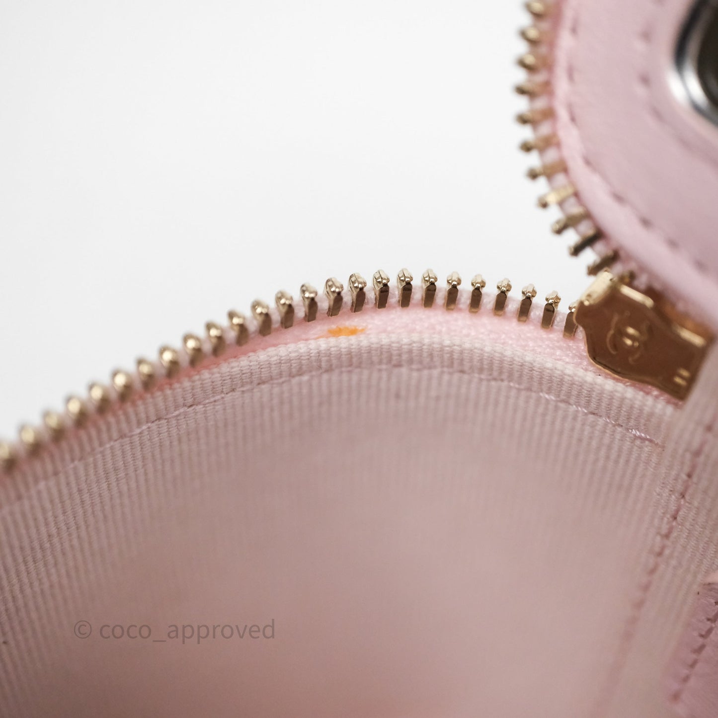 Chanel Mini Top Handle Vanity With Chain Pink Lambskin Gold Hardware