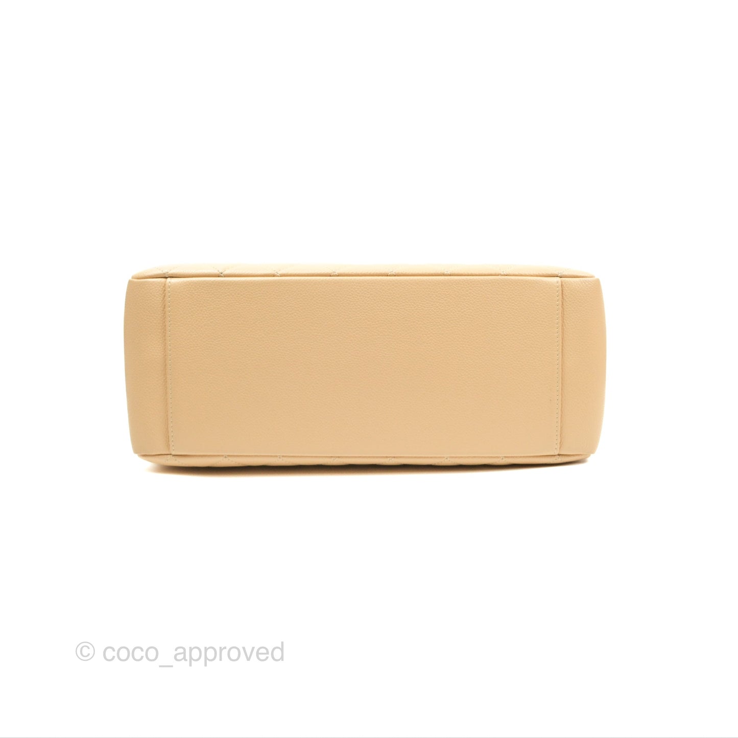 Chanel GST Beige Caviar Gold Hardware
