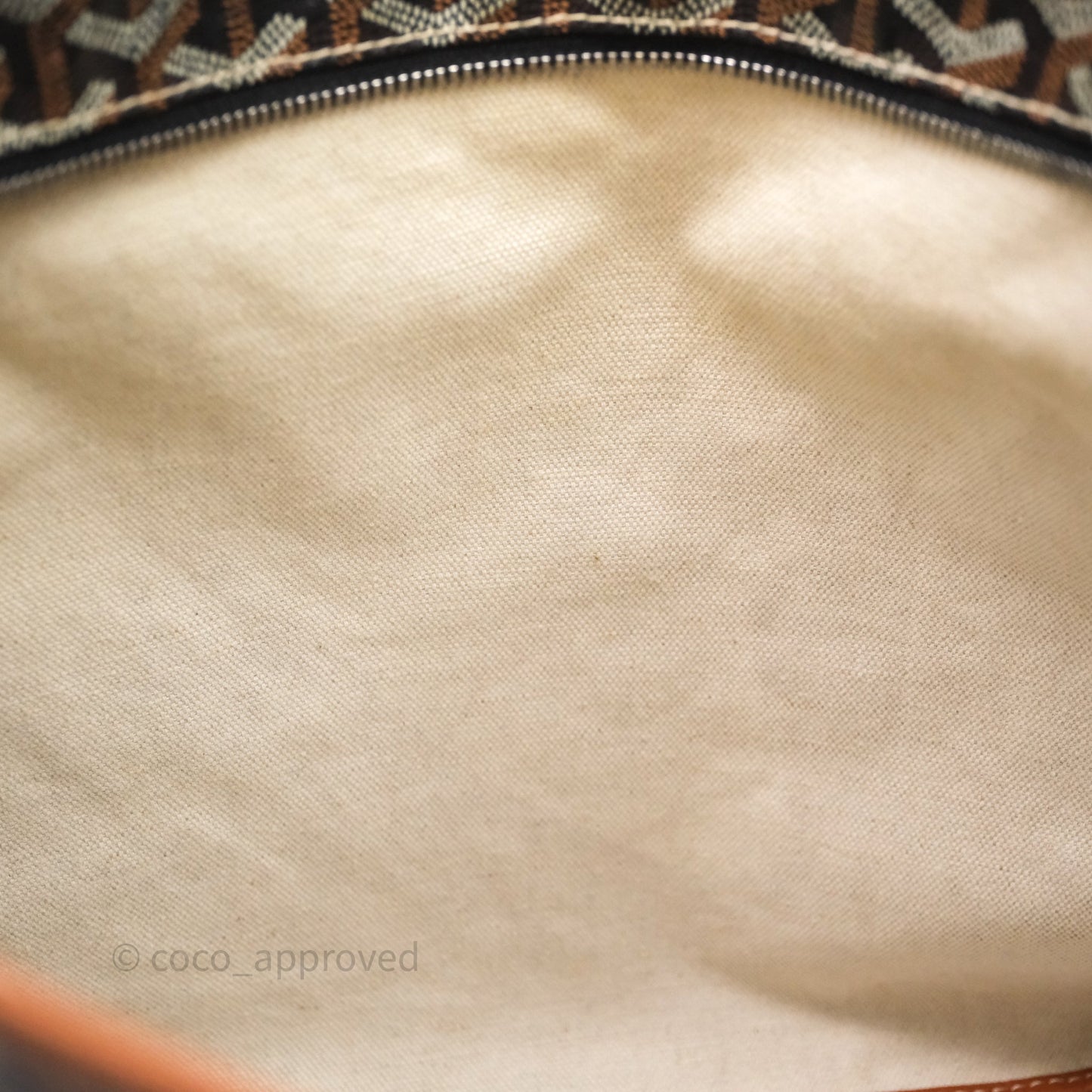 Goyard Bohème Hobo Bag Black & Tan