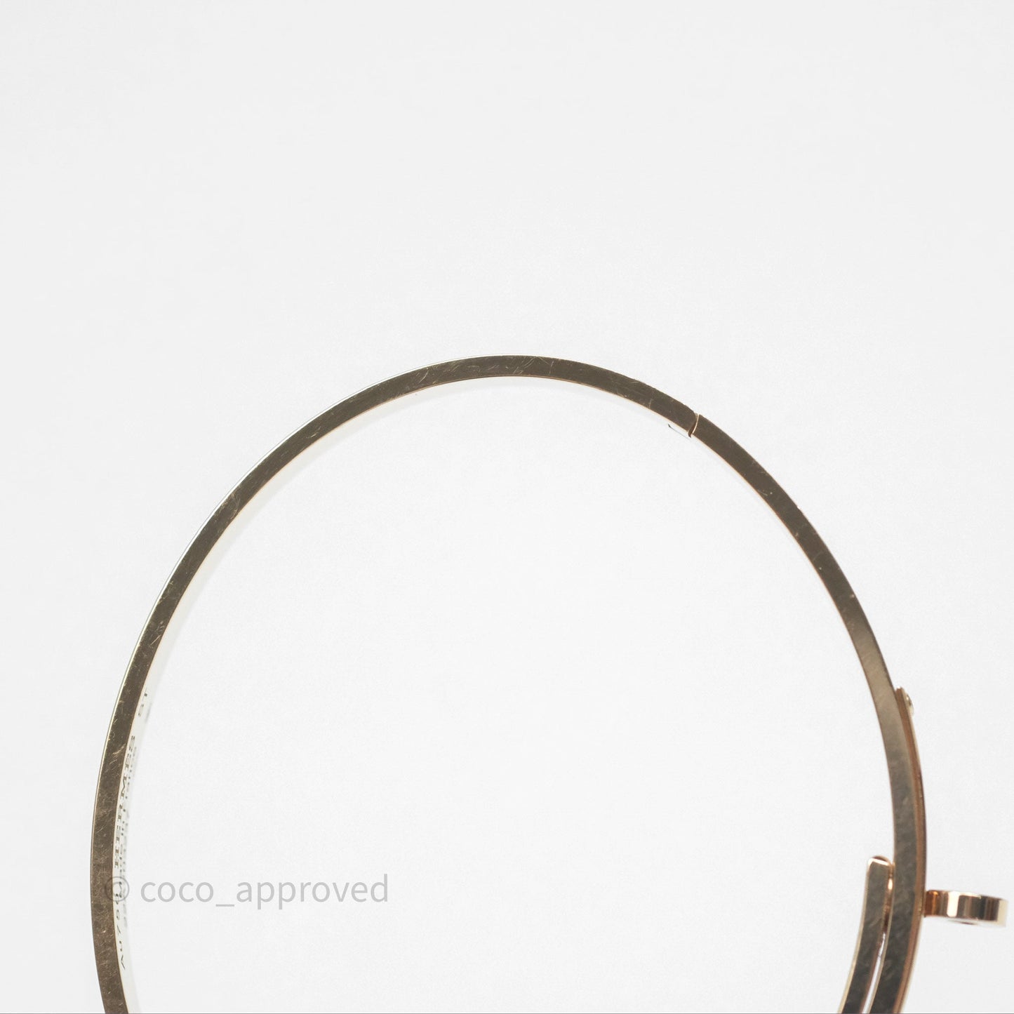 Hermès Kelly Bracelet PM 4 Diamonds Rose Gold