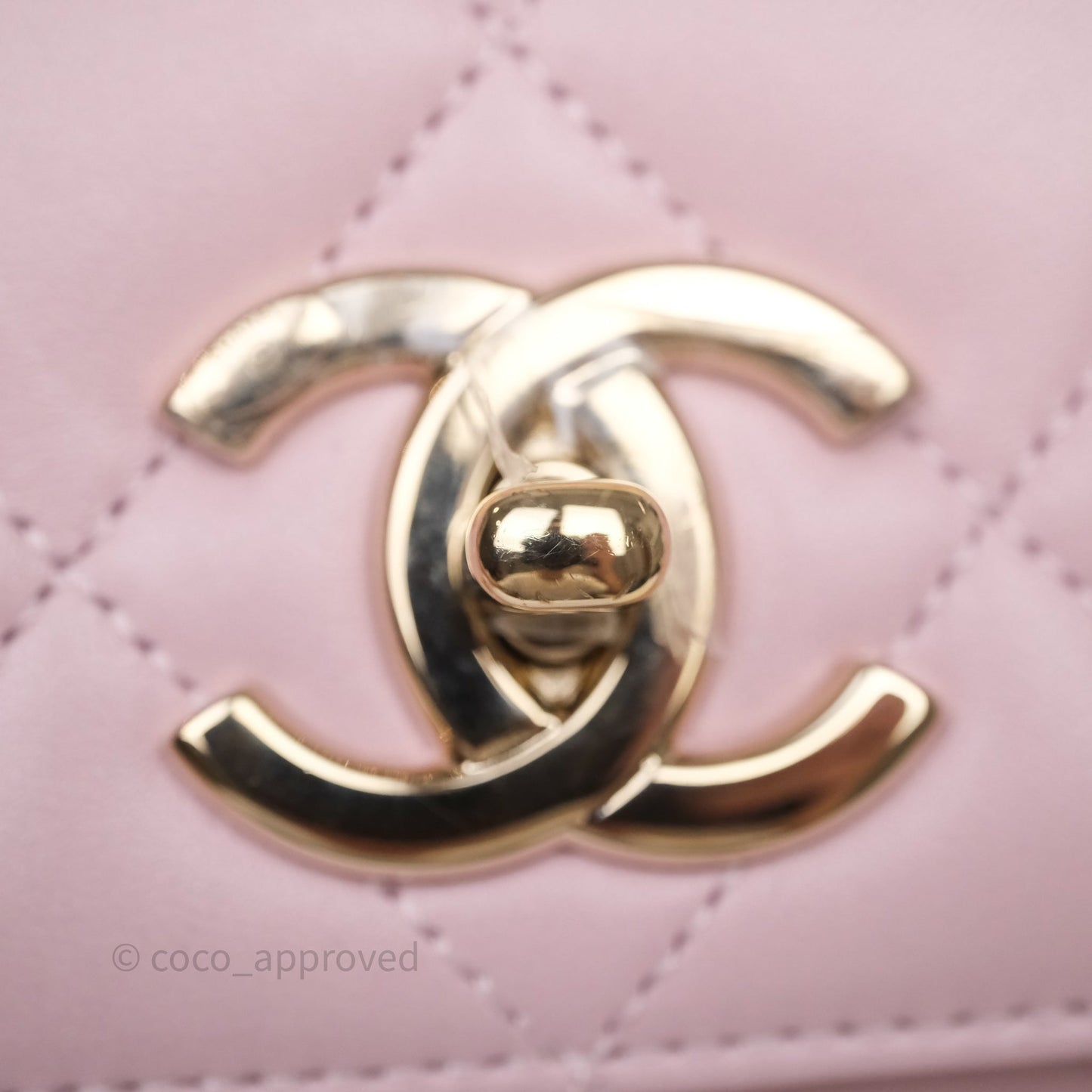 Chanel Small Trendy CC Lilac Lambskin Gold Hardware